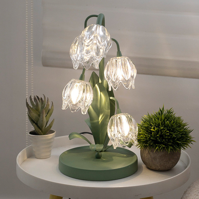 Niya Vintage Flower Table Lamp - Loonglight