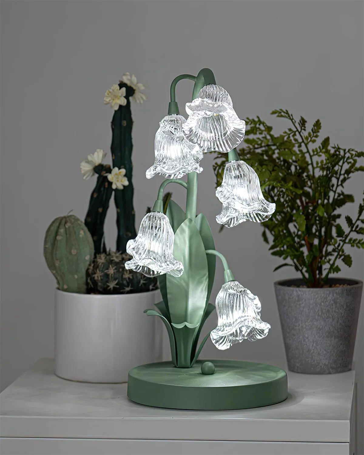Niya Vintage Flower Table Lamp - Loonglight