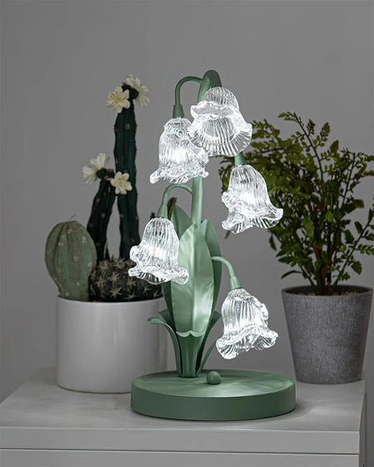 Niya Vintage Flower Table Lamp - Loonglight