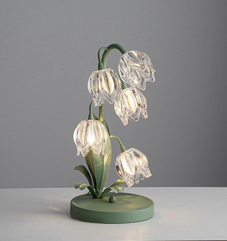 Niya Vintage Flower Table Lamp - Loonglight