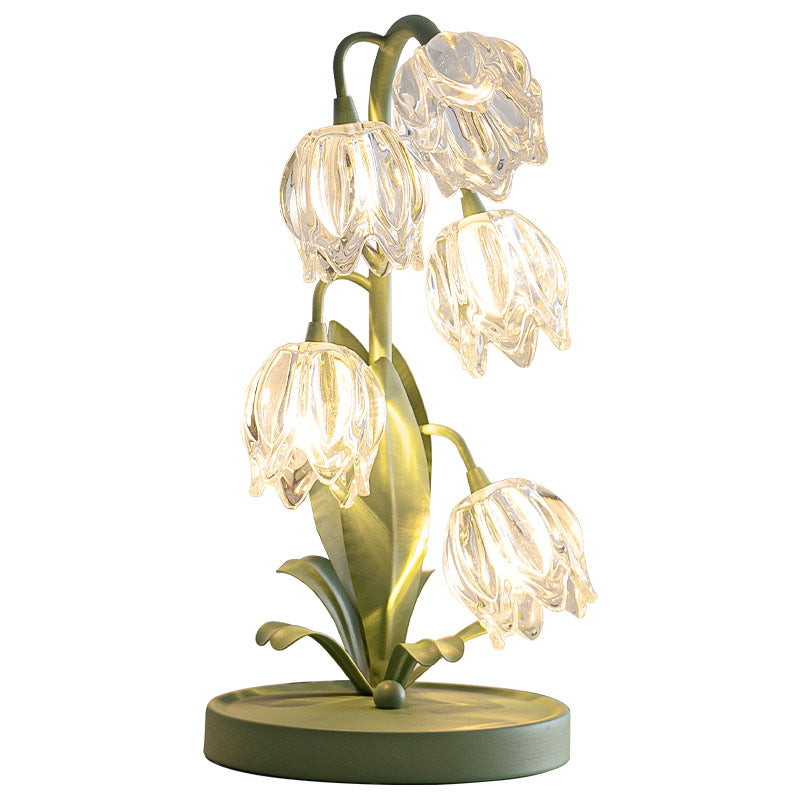 Niya Vintage Flower Table Lamp - Loonglight