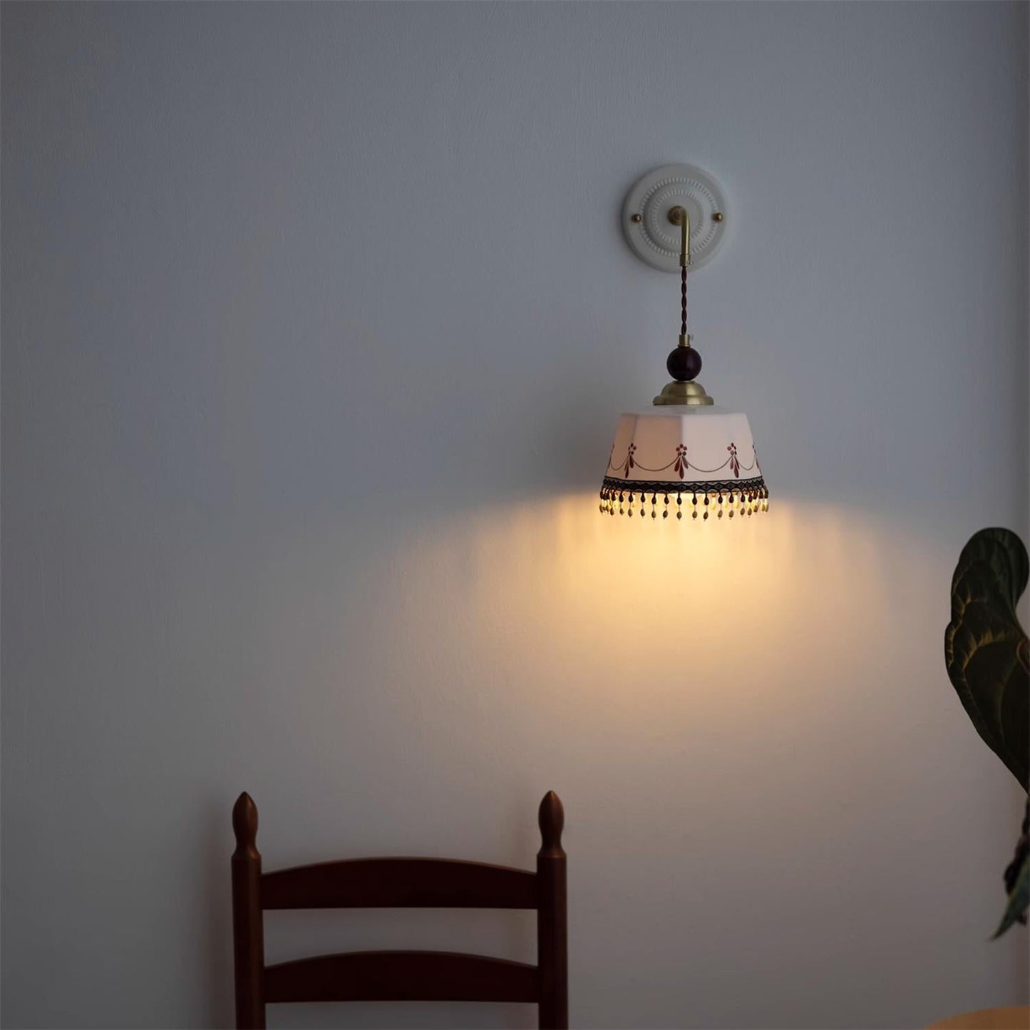 Vintage Ceramic Wall Lamp - Loonglight