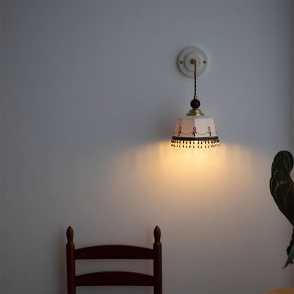 Vintage Ceramic Wall Lamp - Loonglight