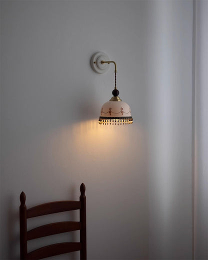 Vintage Ceramic Wall Lamp - Loonglight