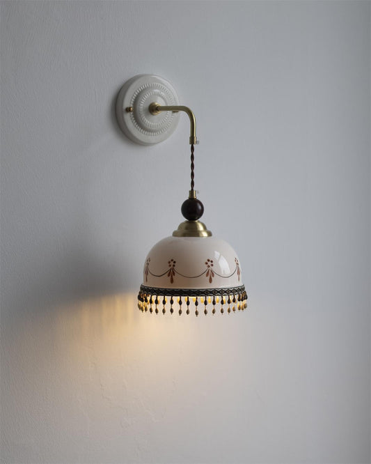 Vintage Ceramic Wall Lamp - Loonglight