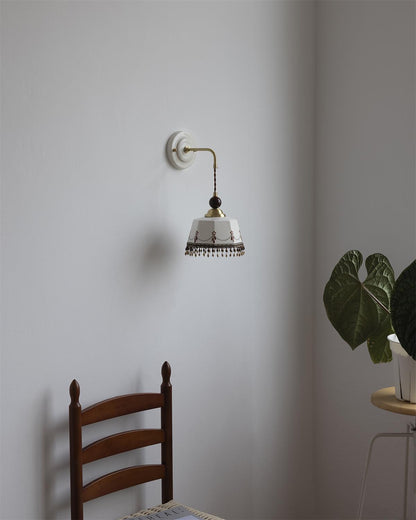 Vintage Ceramic Wall Lamp - Loonglight