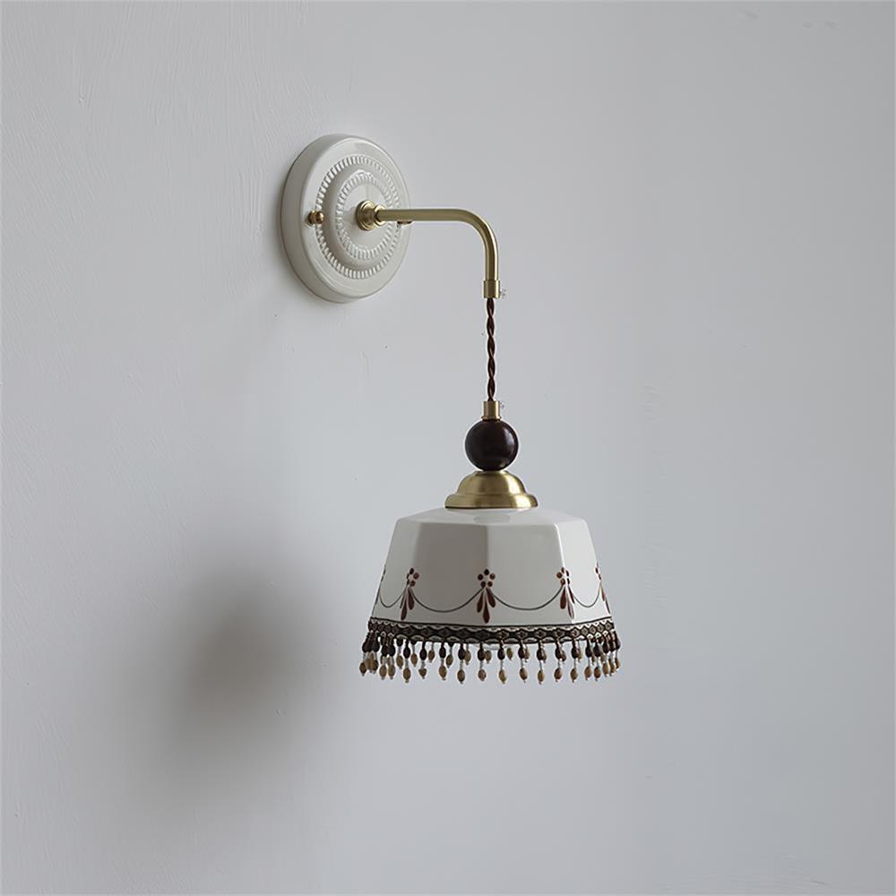 Vintage Ceramic Wall Lamp - Loonglight