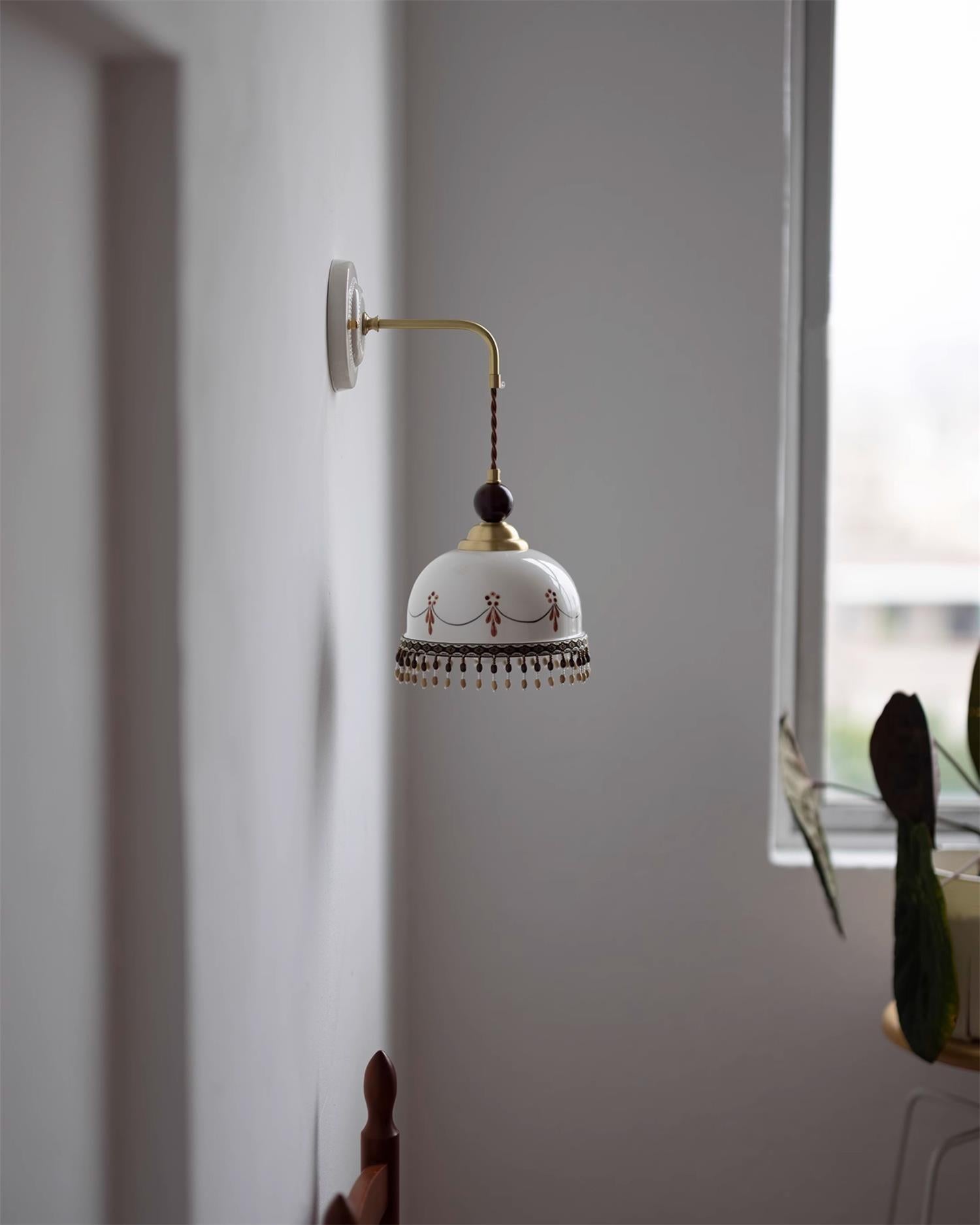 Vintage Ceramic Wall Lamp - Loonglight