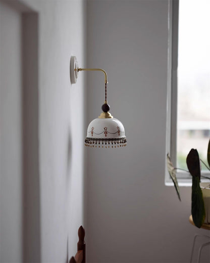 Vintage Ceramic Wall Lamp - Loonglight