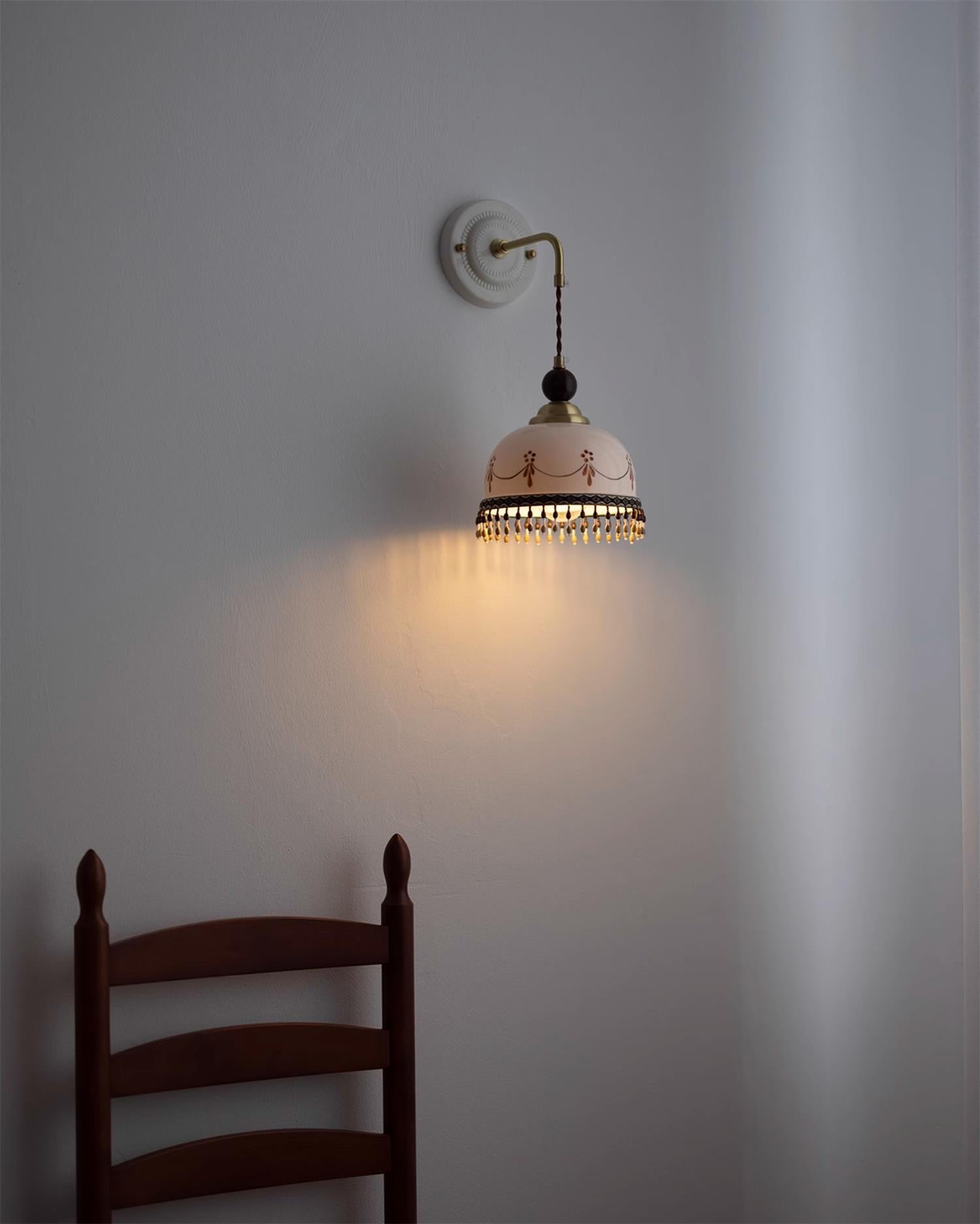 Vintage Ceramic Wall Lamp - Loonglight