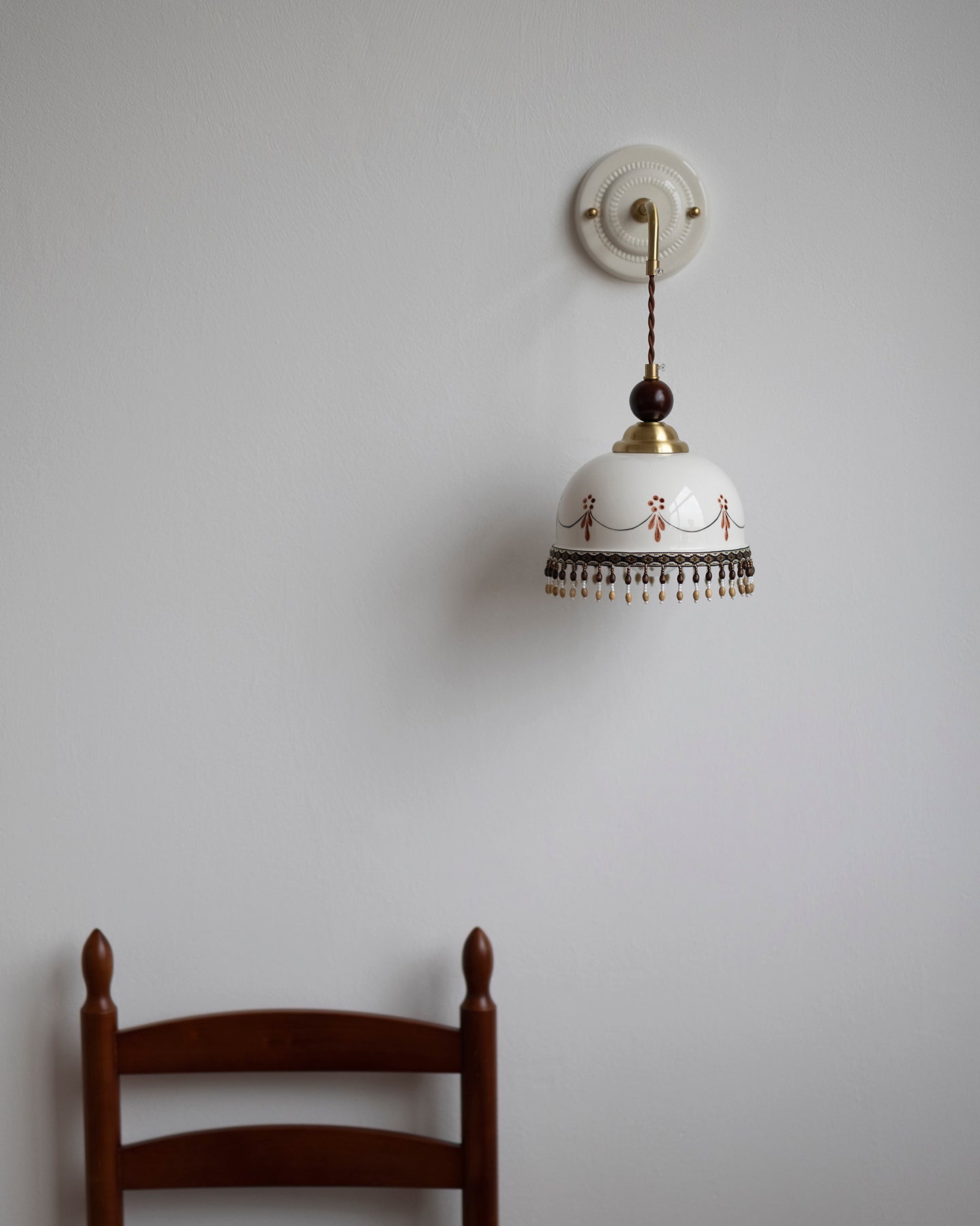 Vintage Ceramic Wall Lamp - Loonglight