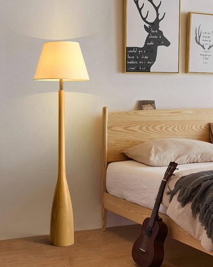 Nora Wood Floor Lamp - Loonglight