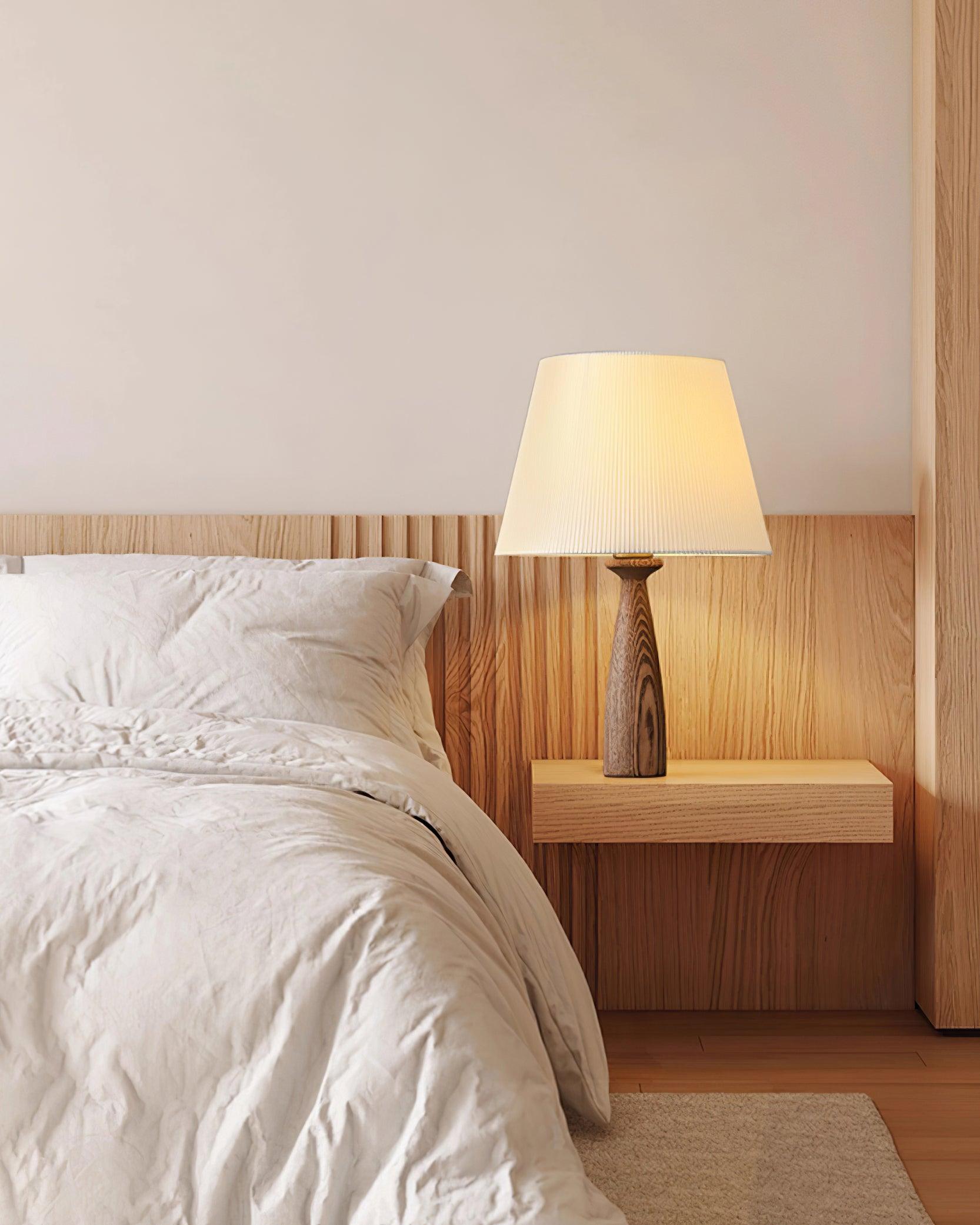 Nora Wood Table Light - Loonglight