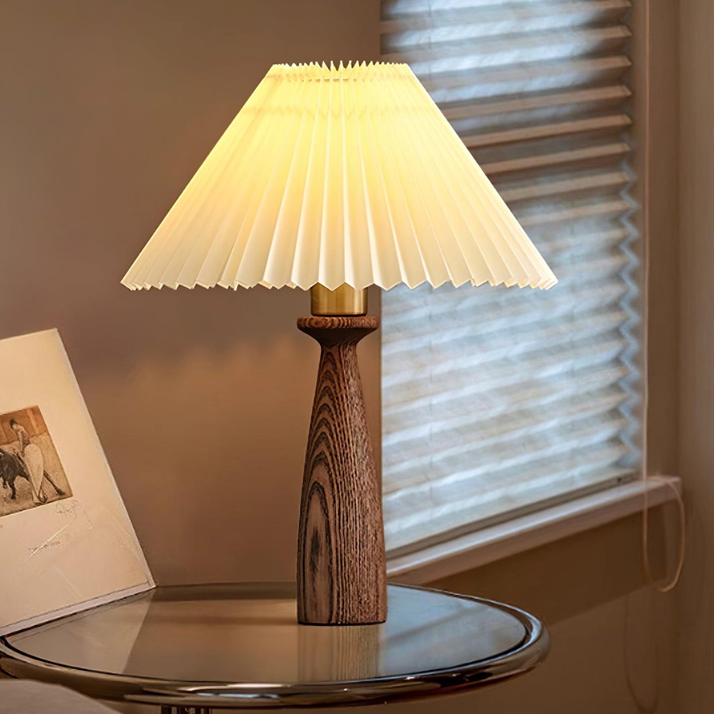 Nora Wood Table Light - Loonglight