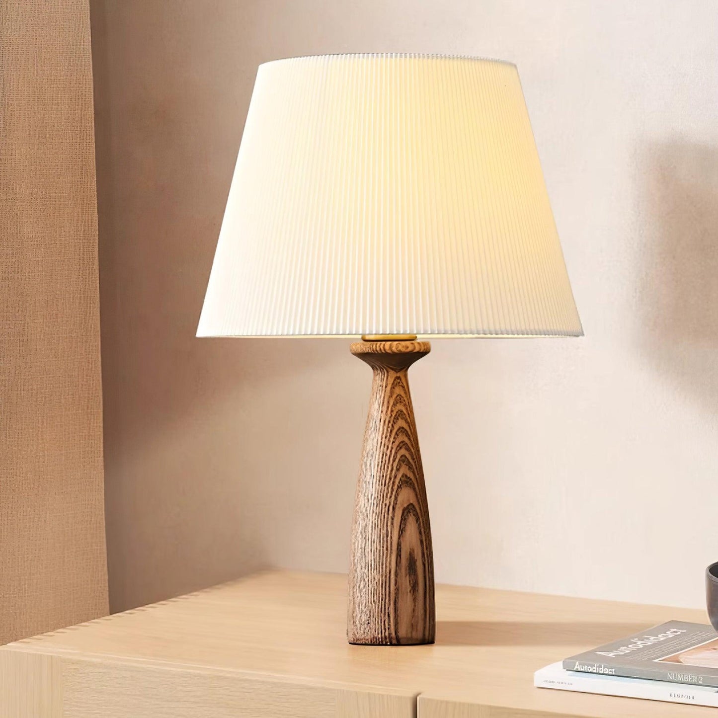 Nora Wood Table Light - Loonglight