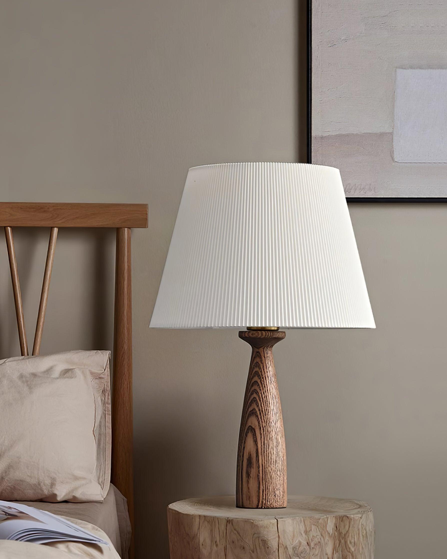 Nora Wood Table Light - Loonglight