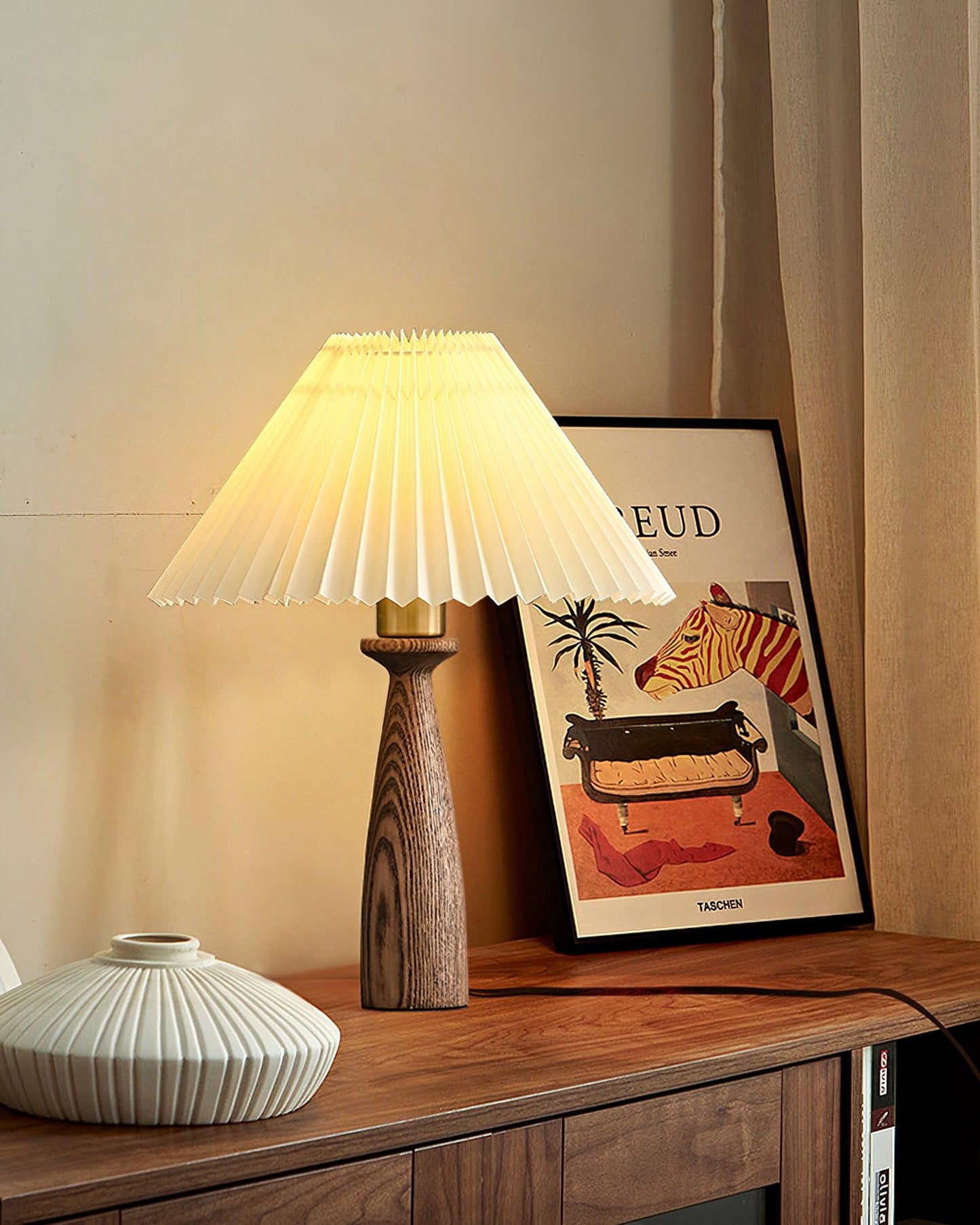 Nora Wood Table Light - Loonglight
