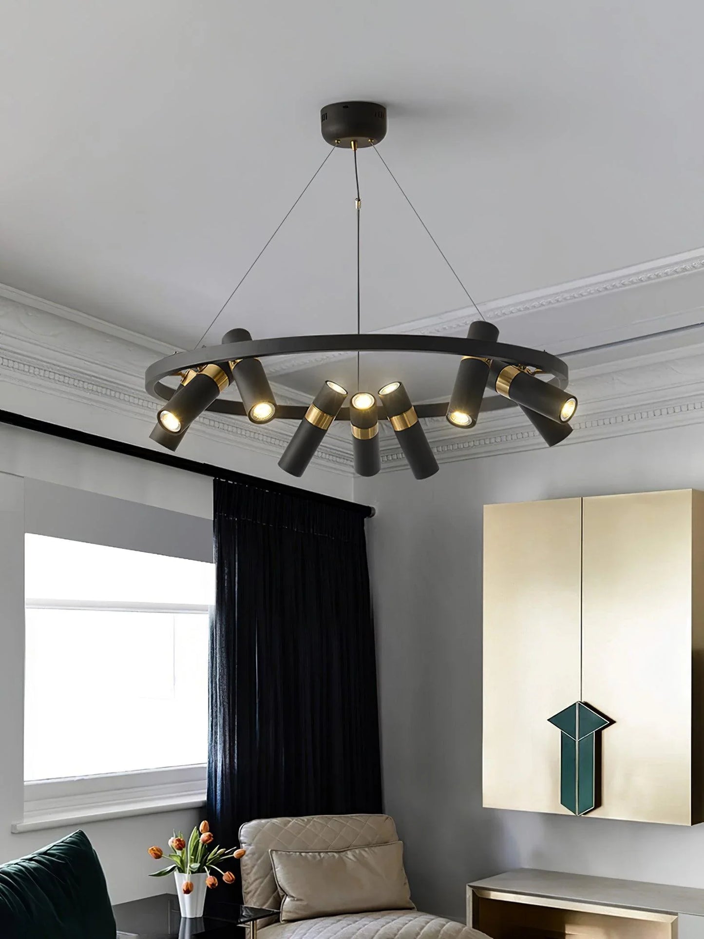 Nordic Pipe Chandelier