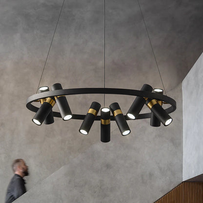 Nordic Pipe Chandelier