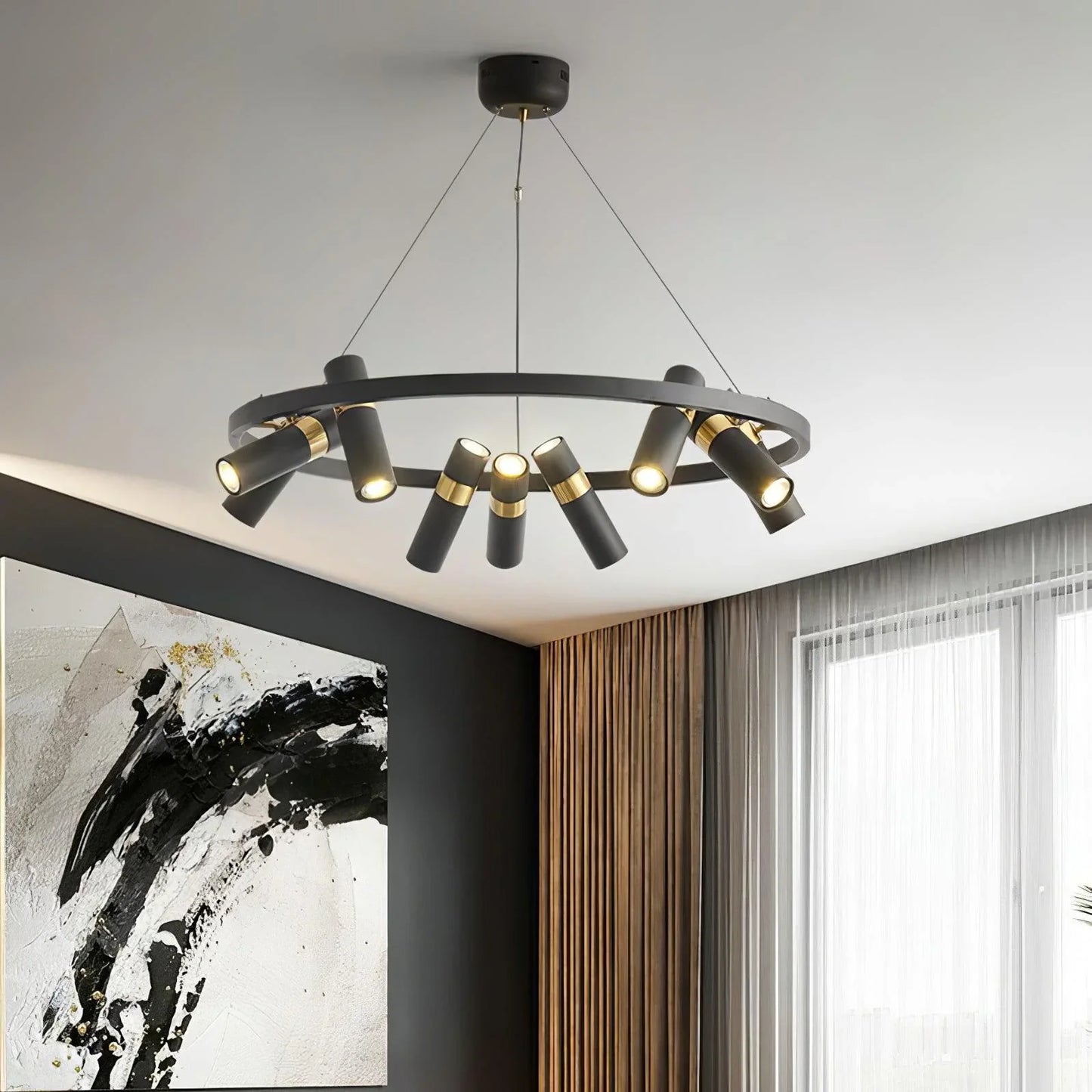 Nordic Pipe Chandelier