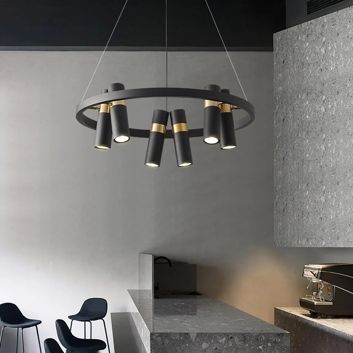 Nordic Pipe Chandelier