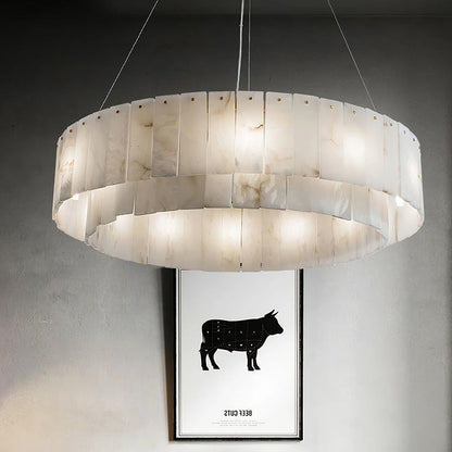 Nordic Alabaster Chandelier - Loonglight
