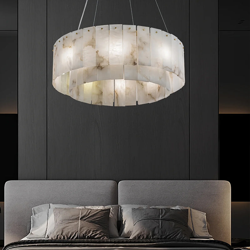 Nordic Alabaster Chandelier - Loonglight