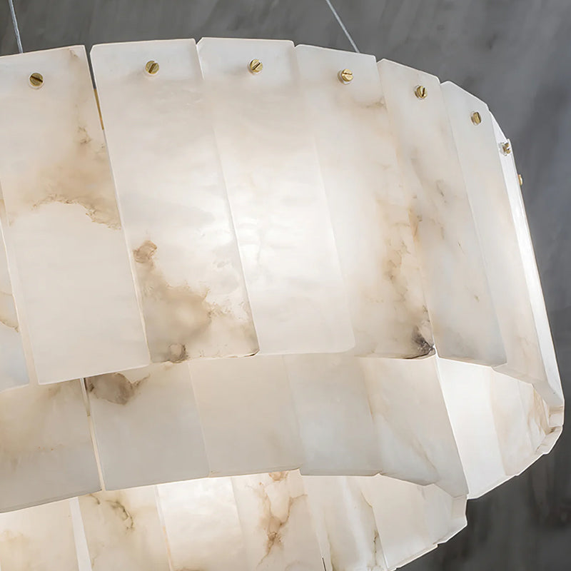 Nordic Alabaster Chandelier - Loonglight