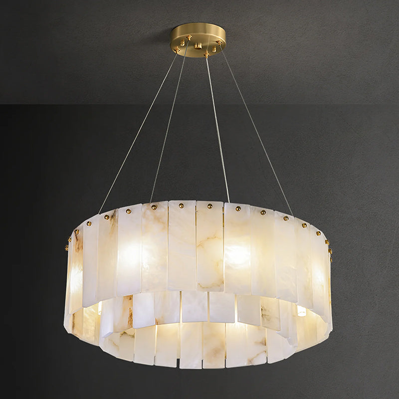 Nordic Alabaster Chandelier - Loonglight