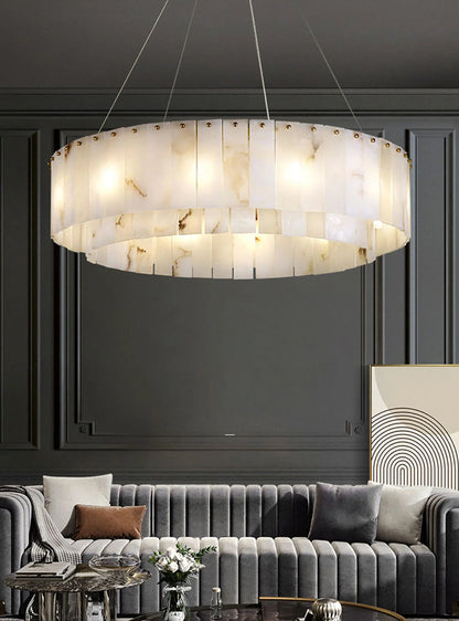 Nordic Alabaster Chandelier - Loonglight