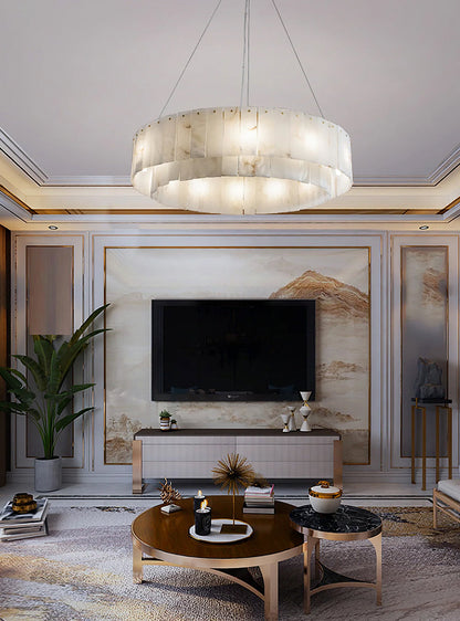 Nordic Alabaster Chandelier - Loonglight