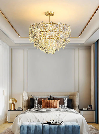 Nordic Diamond Chandelier - Loonglight