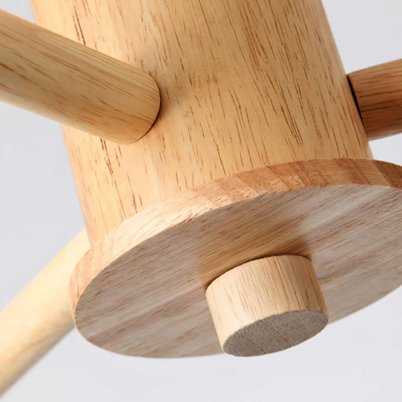 Scandi Natural Globe Chandelier - Loonglight