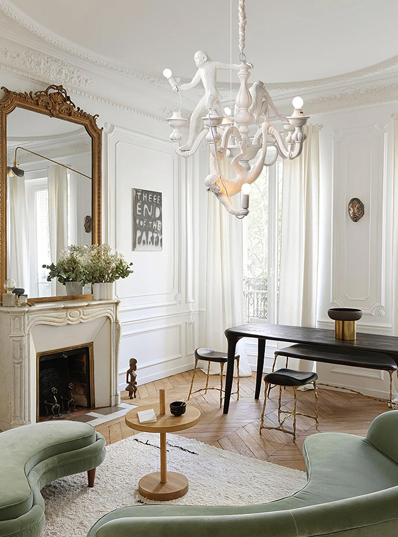 Climbing Monkey Chandelier - Loonglight