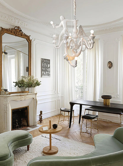 Climbing Monkey Chandelier - Loonglight