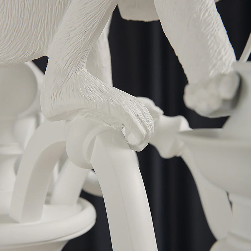 Climbing Monkey Chandelier - Loonglight