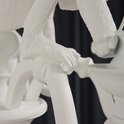 Climbing Monkey Chandelier - Loonglight