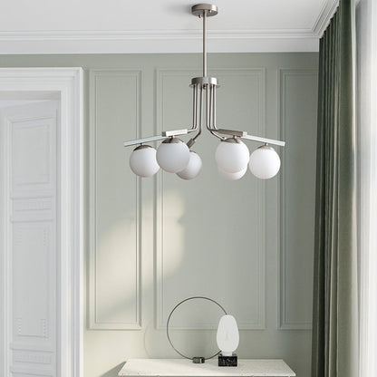 Nordic Orbit Sphere Chandelier - Loonglight
