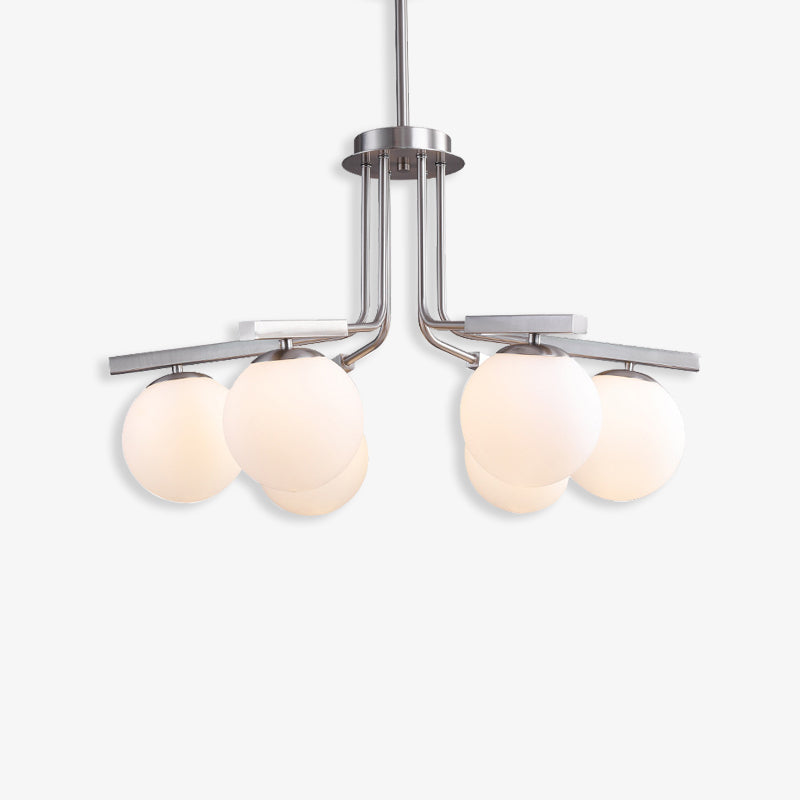 Nordic Orbit Sphere Chandelier - Loonglight