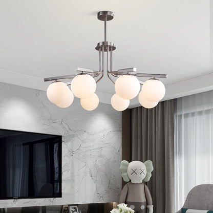 Nordic Orbit Sphere Chandelier - Loonglight