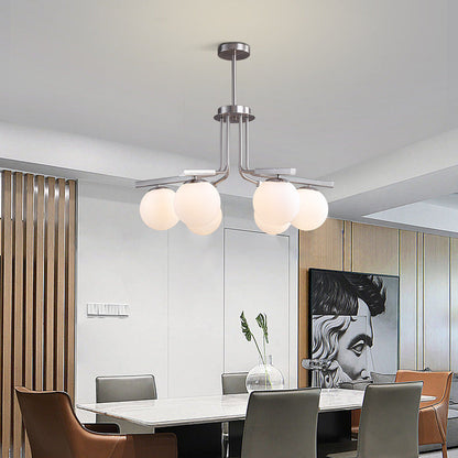 Nordic Orbit Sphere Chandelier - Loonglight