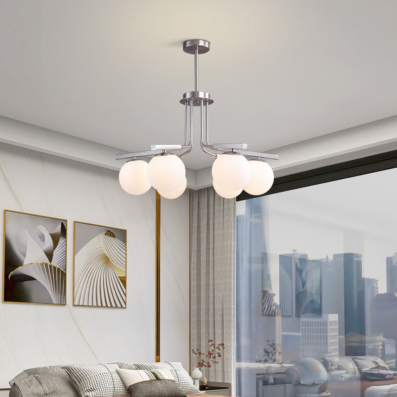 Nordic Orbit Sphere Chandelier - Loonglight
