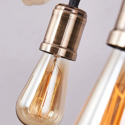 Old Industrial Chandelier - Loonglight