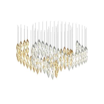 Opera Glass Leaf Chandelier