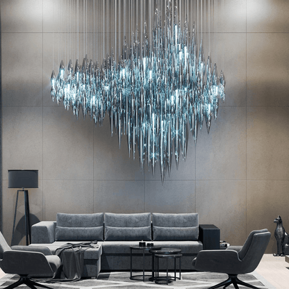 Opera Glass Leaf Chandelier