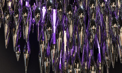 Opera Glass Leaf Chandelier