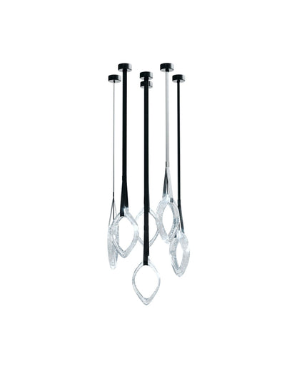 Origin Glass Leaf Chandelier - Loonglight