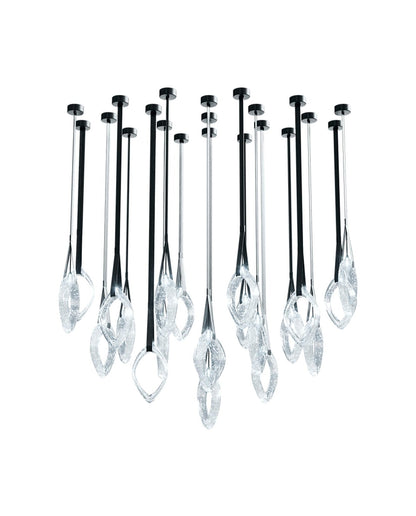 Origin Glass Leaf Chandelier - Loonglight