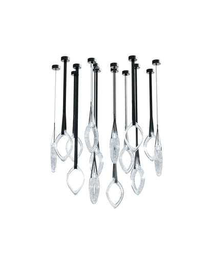 Origin Glass Leaf Chandelier - Loonglight