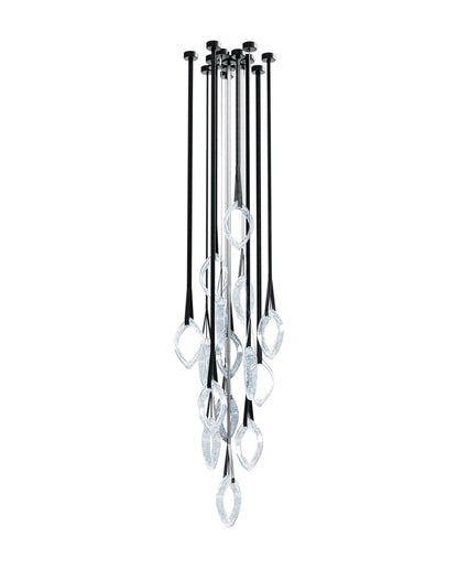 Origin Glass Leaf Chandelier - Loonglight